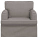 Bank Taupe 84 x 80 x 85 cm Stof