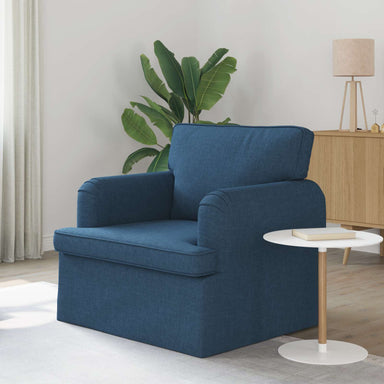 Bank Blauw 84 x 80 x 85 cm Stof