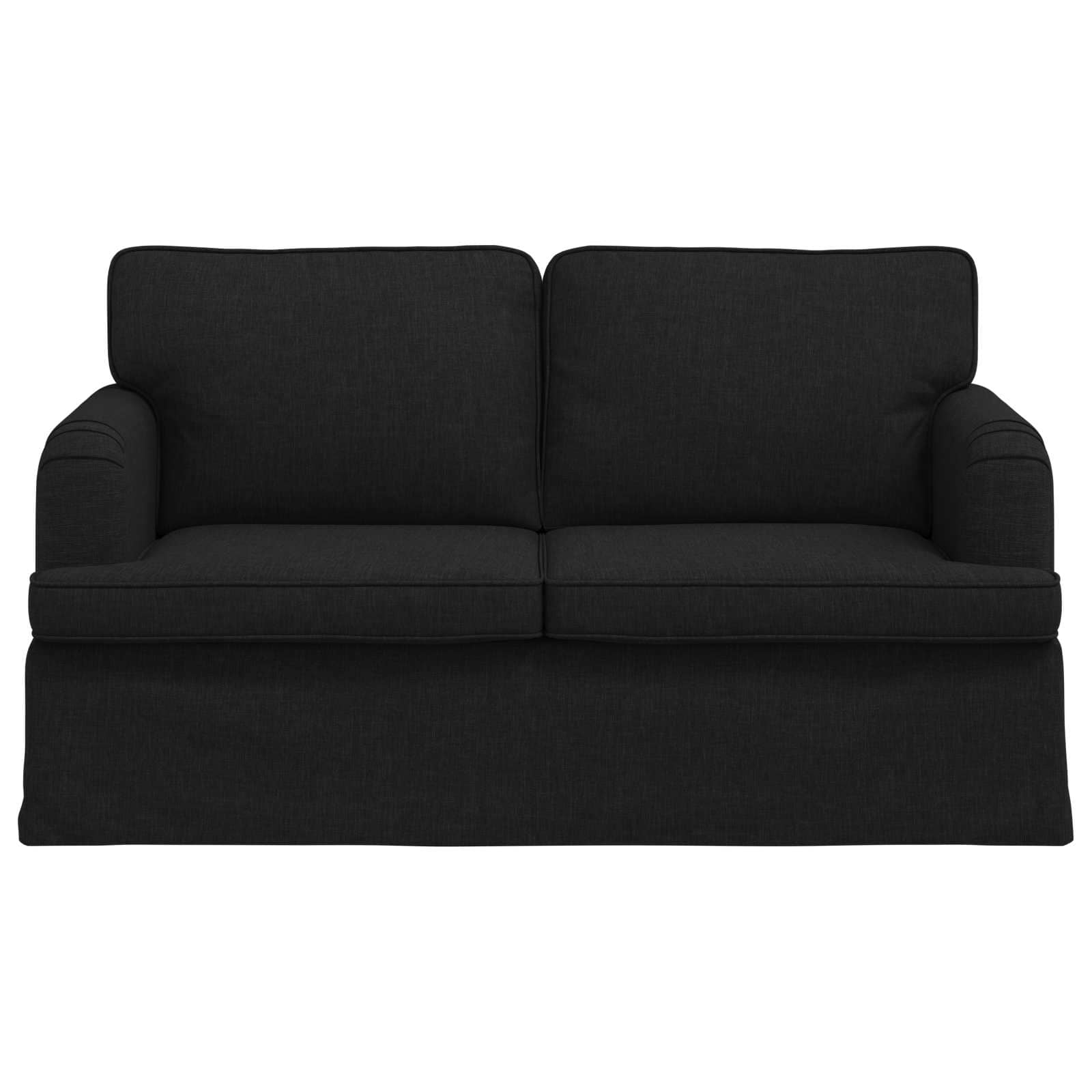 Bank Zwart 144 x 80 x 85 cm Stof