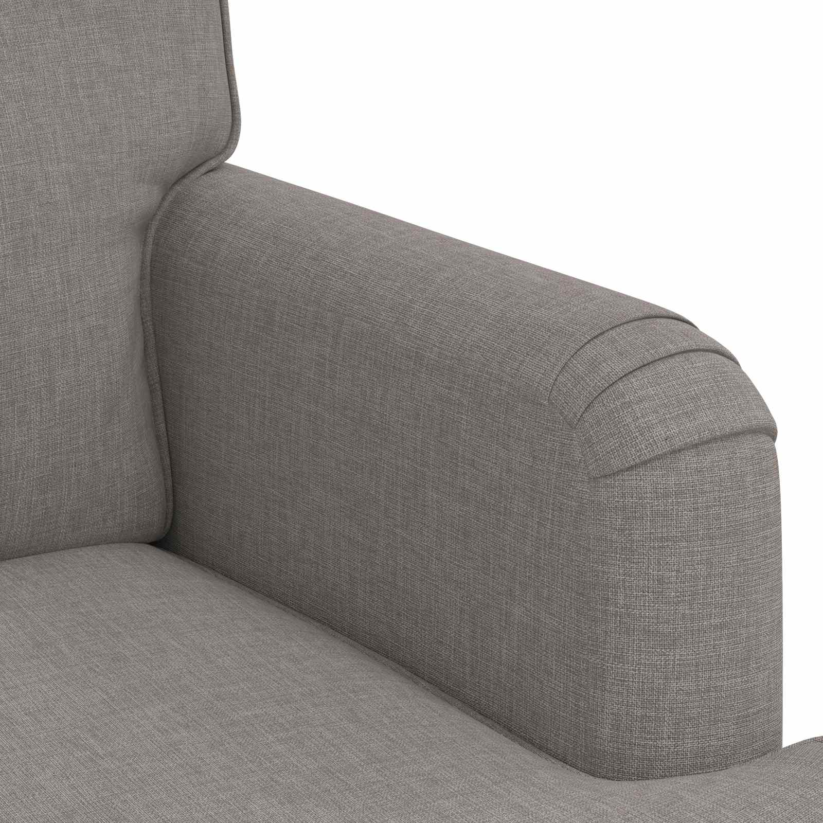 Bank Taupe 144 x 80 x 85 cm Stof