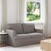 Bank Taupe 144 x 80 x 85 cm Stof