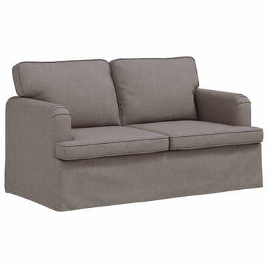 Bank Taupe 144 x 80 x 85 cm Stof