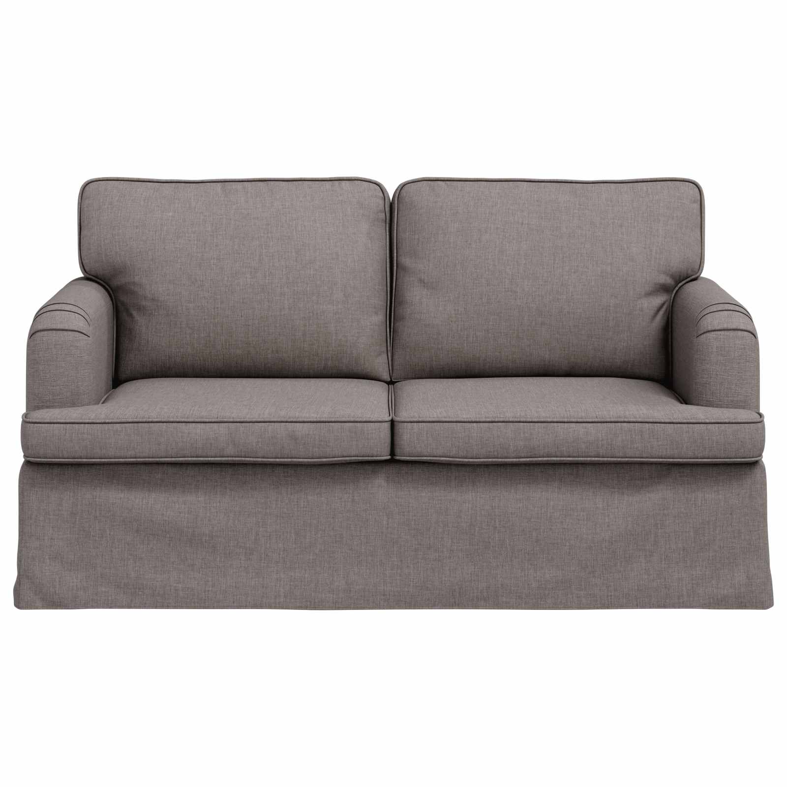Bank Taupe 144 x 80 x 85 cm Stof