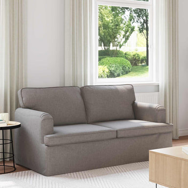 Bank Taupe 162 x 80 x 85 cm Stof
