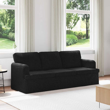 Bank Zwart 201 x 80 x 85 cm Stof