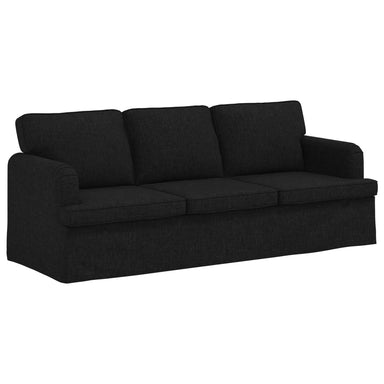 Bank Zwart 201 x 80 x 85 cm Stof