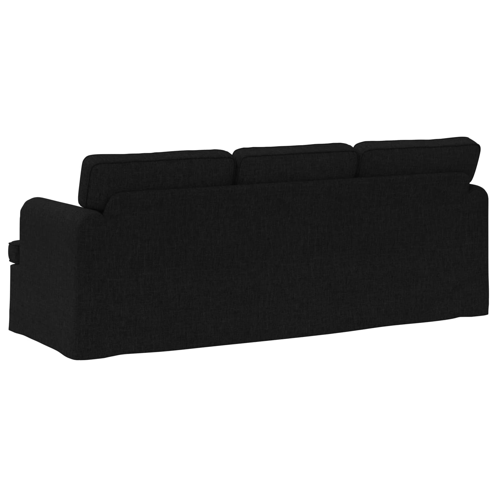 Bank Zwart 201 x 80 x 85 cm Stof