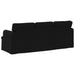 Bank Zwart 201 x 80 x 85 cm Stof