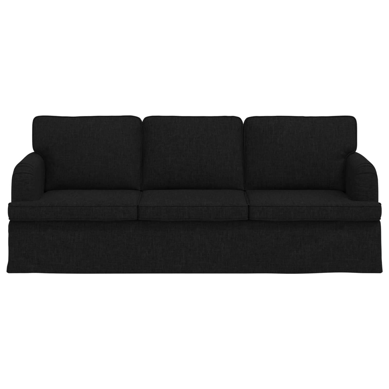 Bank Zwart 201 x 80 x 85 cm Stof