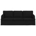Bank Zwart 201 x 80 x 85 cm Stof