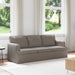 Bank Taupe 201 x 80 x 85 cm Stof