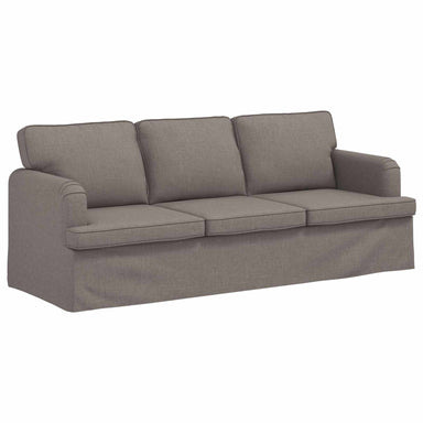Bank Taupe 201 x 80 x 85 cm Stof