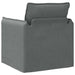 Bank Donkergrijs 75 x 82 x 85 cm Stof