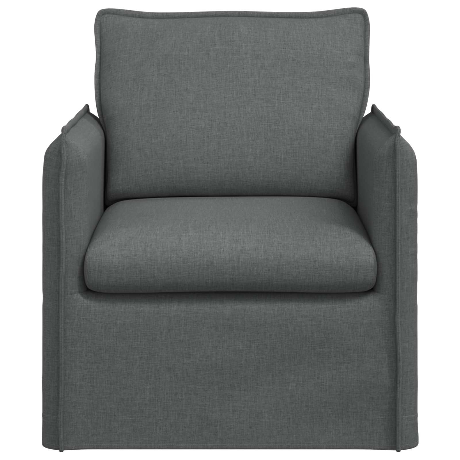 Bank Donkergrijs 75 x 82 x 85 cm Stof