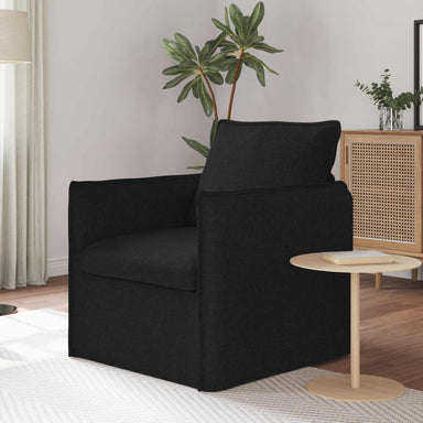 Bank Zwart 75 x 82 x 85 cm Stof