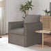 Bank Taupe 75 x 82 x 85 cm Stof