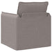 Bank Taupe 75 x 82 x 85 cm Stof