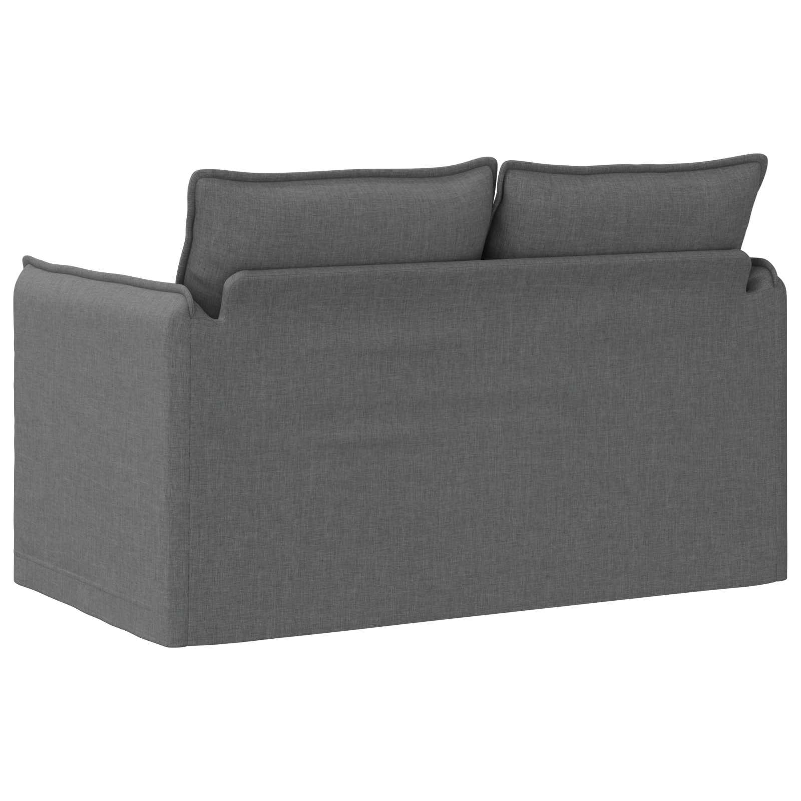 Bank Donkergrijs 136 x 82 x 85 cm Stof