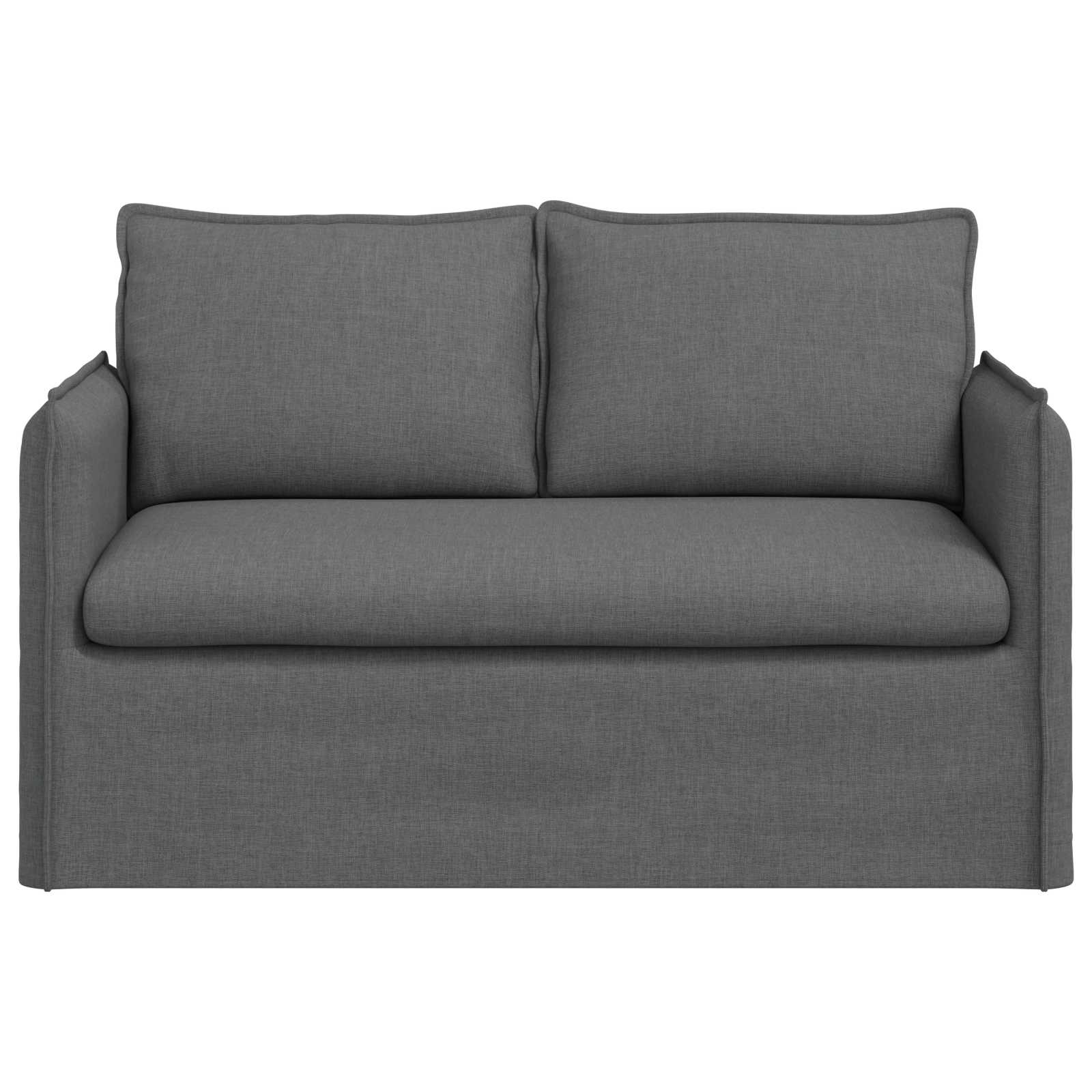 Bank Donkergrijs 136 x 82 x 85 cm Stof