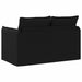 Bank Zwart 136 x 82 x 85 cm Stof