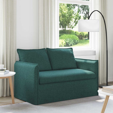Bank Donkergroen 136 x 82 x 85 cm Stof