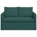 Bank Donkergroen 136 x 82 x 85 cm Stof