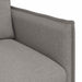 Bank Taupe 136 x 82 x 85 cm Stof