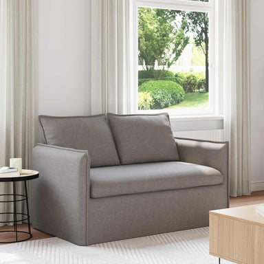 Bank Taupe 136 x 82 x 85 cm Stof