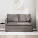 Bank Taupe 136 x 82 x 85 cm Stof