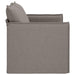 Bank Taupe 136 x 82 x 85 cm Stof