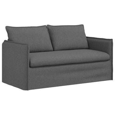 Bank Donkergrijs 156 x 82 x 85 cm Stof