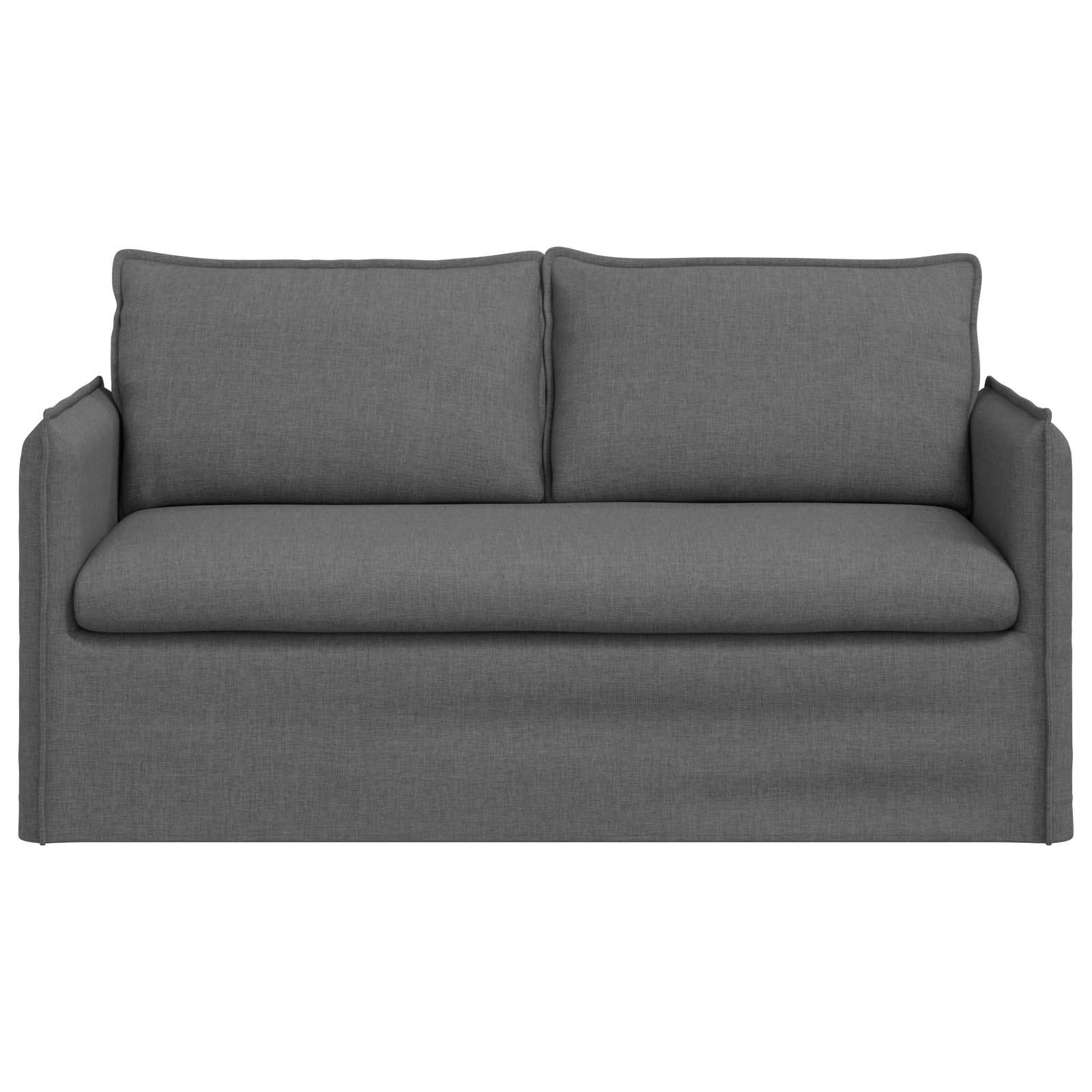 Bank Donkergrijs 156 x 82 x 85 cm Stof