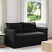 Bank Zwart 156 x 82 x 85 cm Stof