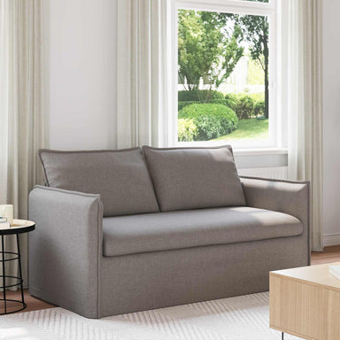 Bank Taupe 156 x 82 x 85 cm Stof