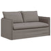Bank Taupe 156 x 82 x 85 cm Stof