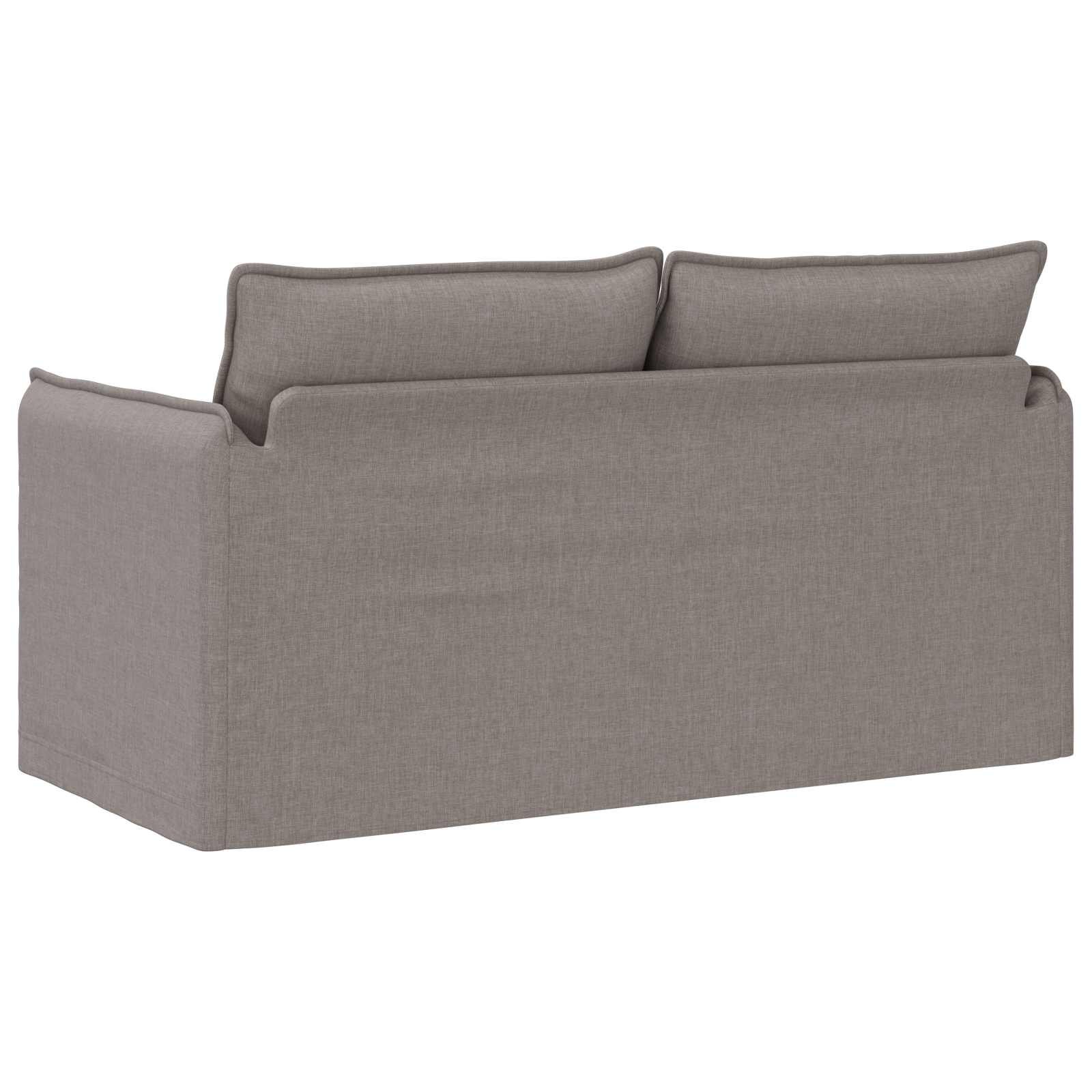 Bank Taupe 156 x 82 x 85 cm Stof