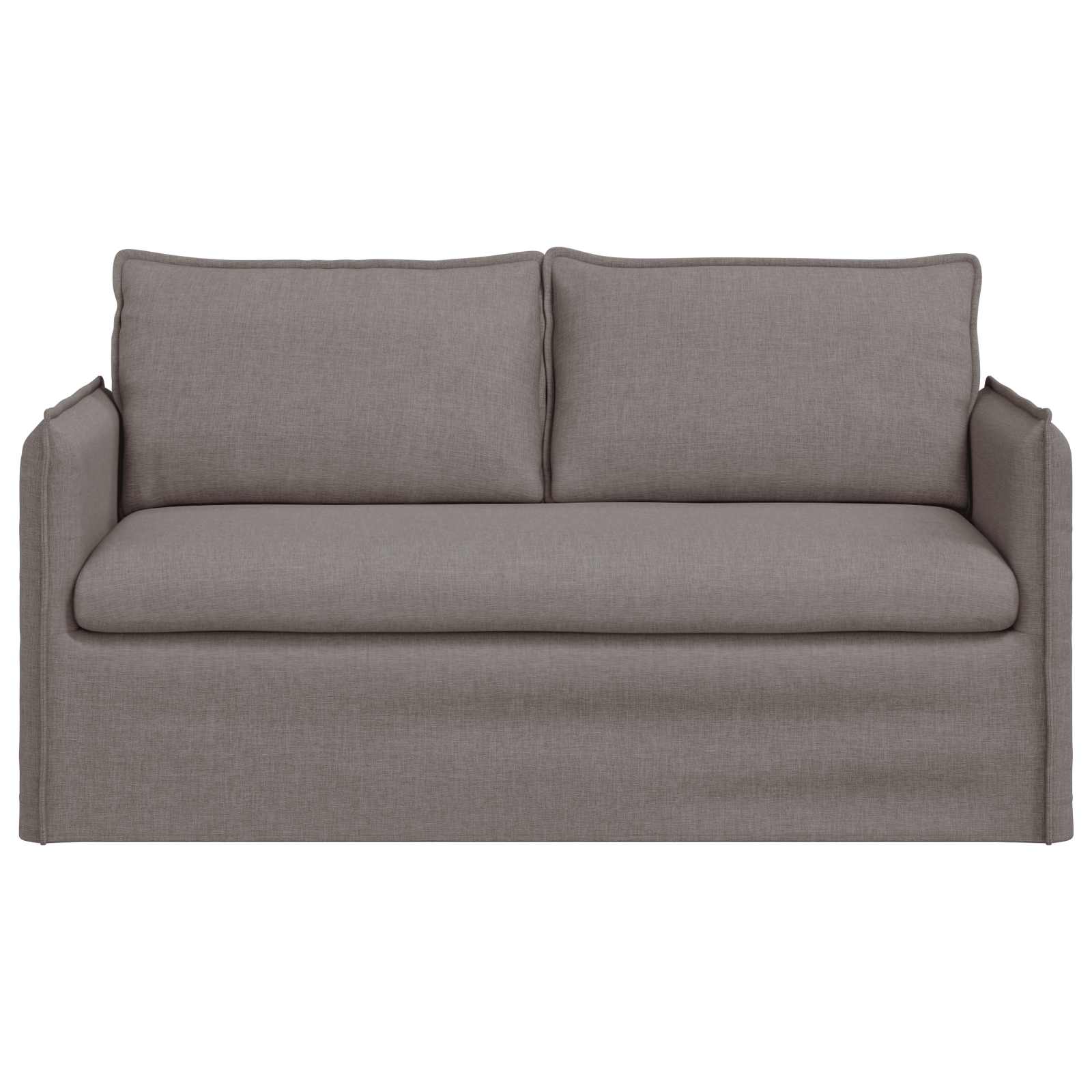 Bank Taupe 156 x 82 x 85 cm Stof