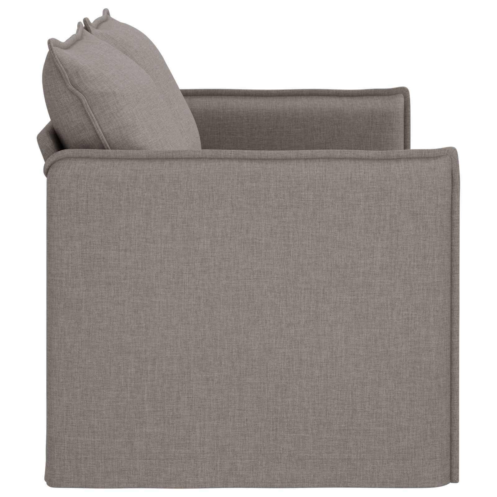 Bank Taupe 156 x 82 x 85 cm Stof