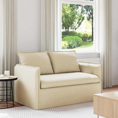 Bank Crème 156 x 82 x 85 cm Stof