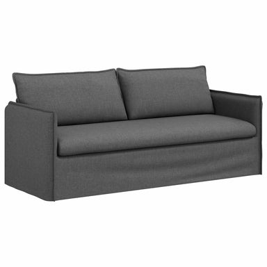 Bank Donkergrijs 196 x 82 x 85 cm Stof