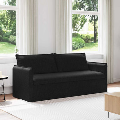 Bank Zwart 196 x 82 x 85 cm Stof