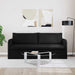 Bank Zwart 196 x 82 x 85 cm Stof