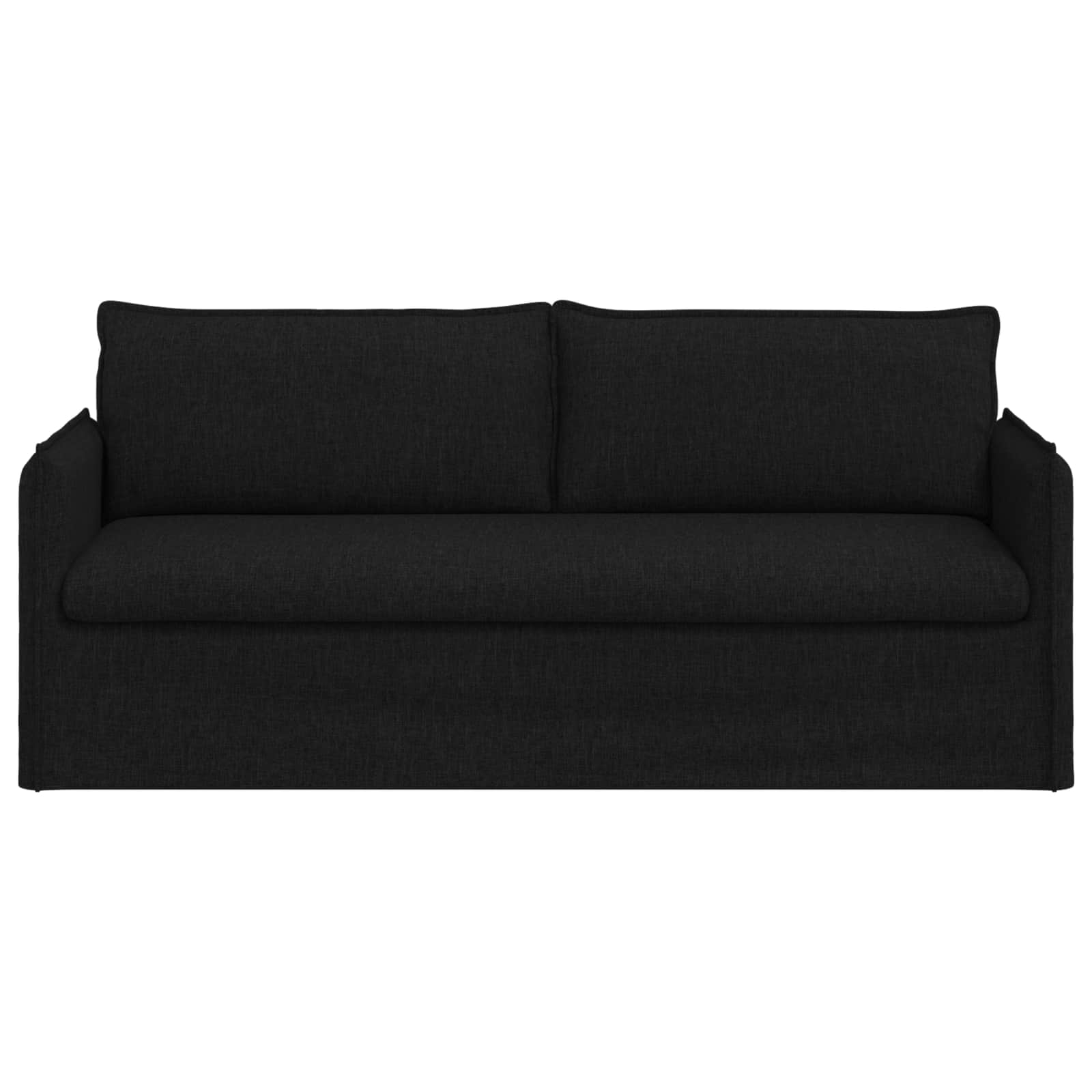 Bank Zwart 196 x 82 x 85 cm Stof