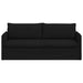 Bank Zwart 196 x 82 x 85 cm Stof