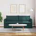 Bank Donkergroen 196 x 82 x 85 cm Stof