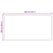 Vloerkleedloper MARSA Crème 100 x 200 cm Polyester en PVC