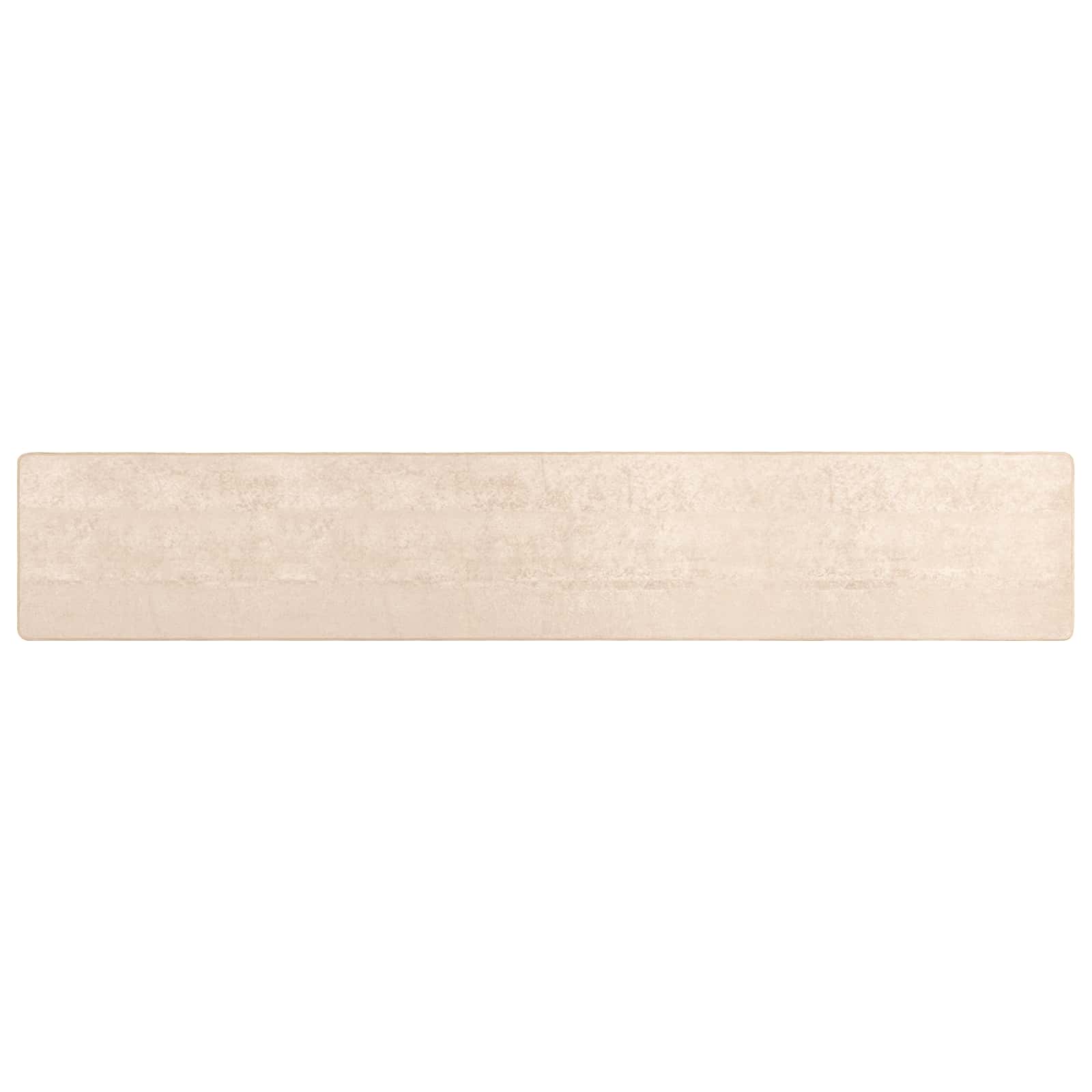 Vloerkleedloper MARSA Crème 100 x 450 cm Polyester en PVC