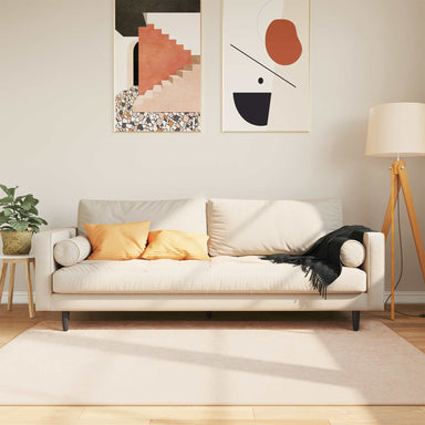 Vloerkleedloper MARSA Crème 120 x 170 cm Polyester en PVC