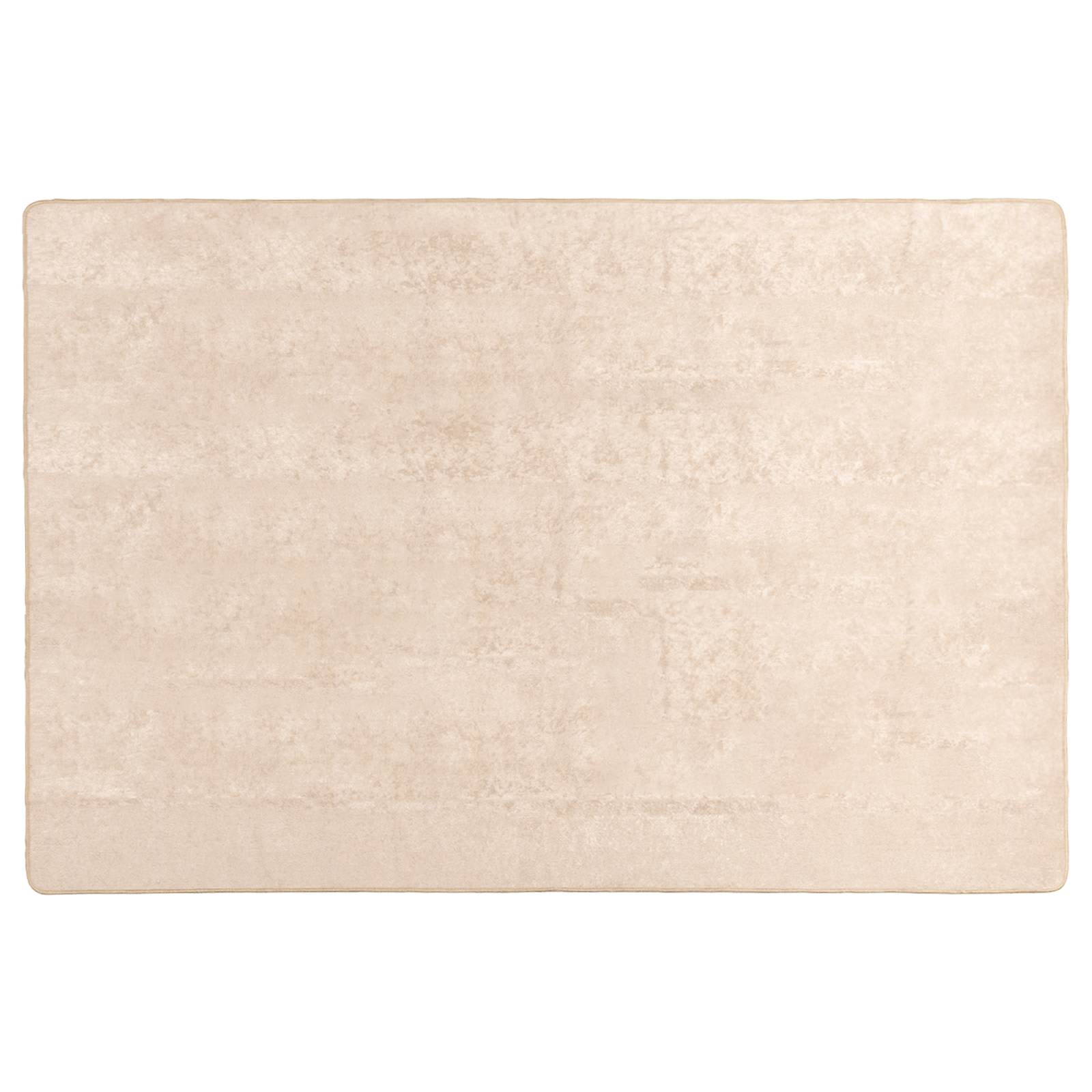 Vloerkleedloper MARSA Crème 120 x 170 cm Polyester en PVC
