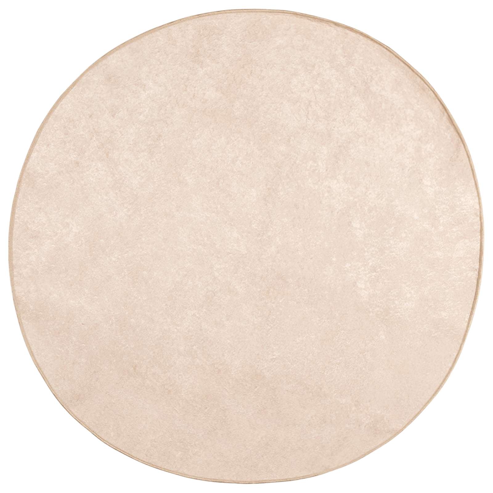 Vloerkleedloper MARSA Crème 120 x 120 cm Polyester en PVC